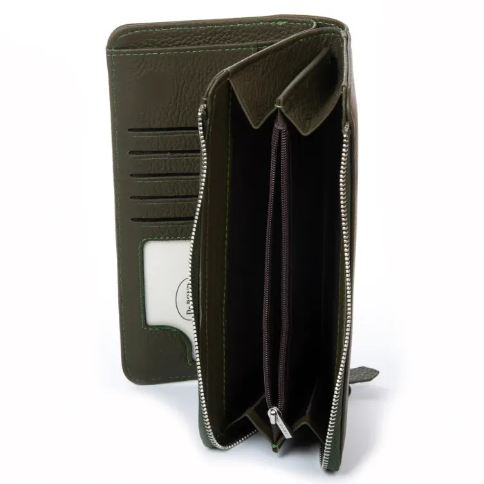 Гаманець Classic Жіноча шкіра DR. BOND WN-23-21 green