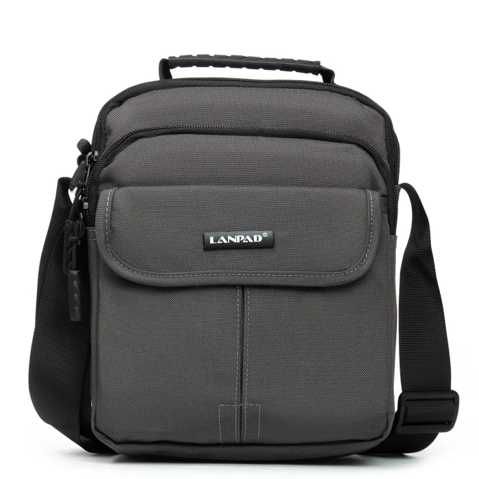 Сумка Мужская Планшет нейлон Lanpad 63743 gray