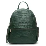 Сумка Женская Рюкзак кожа ALEX RAI 95518-9 green