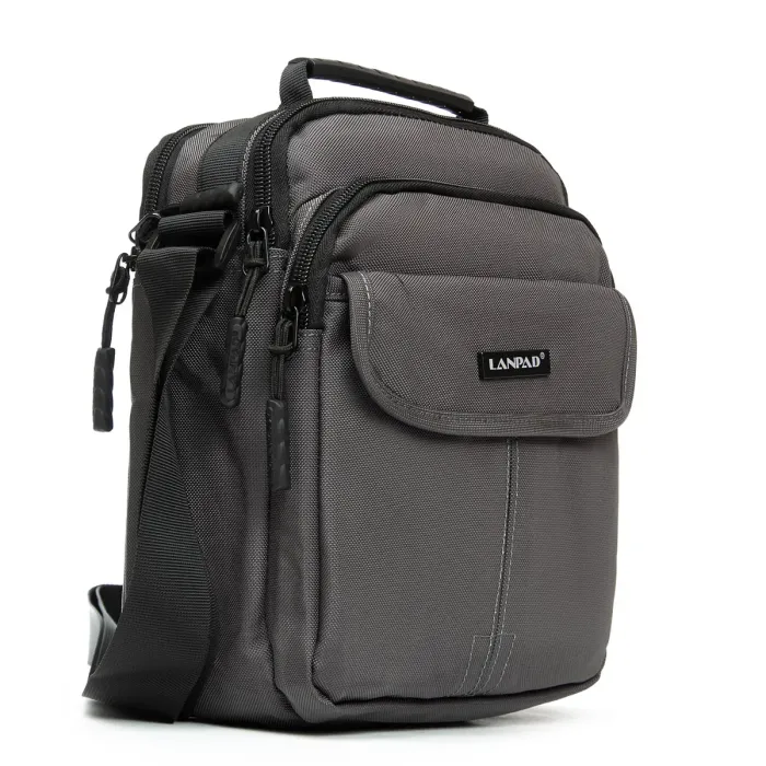 Сумка Мужская Планшет нейлон Lanpad 63743 gray