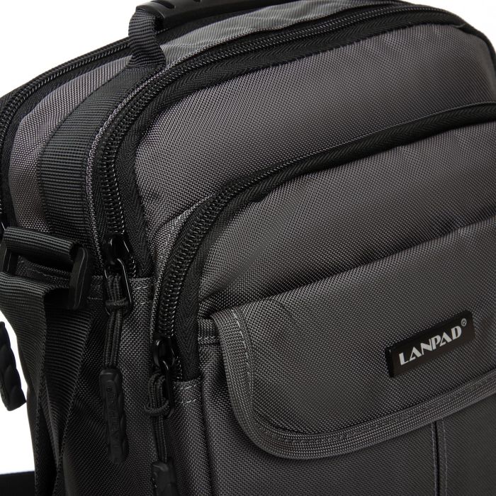 Сумка Мужская Планшет нейлон Lanpad 63743 gray