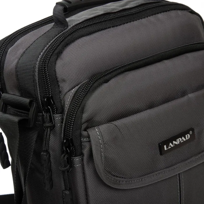 Сумка Мужская Планшет нейлон Lanpad 63743 gray