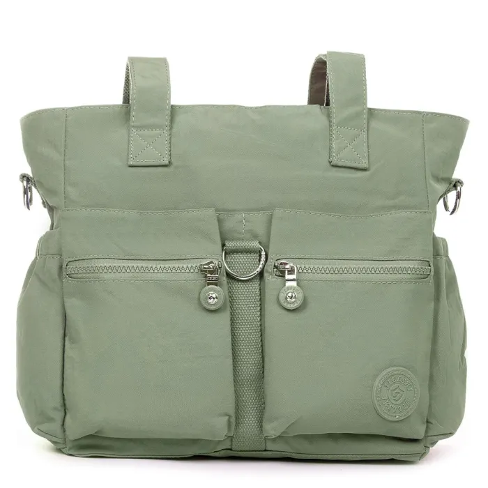 Сумка Женская Текстиль полиамид Jielshi 3755 d.green