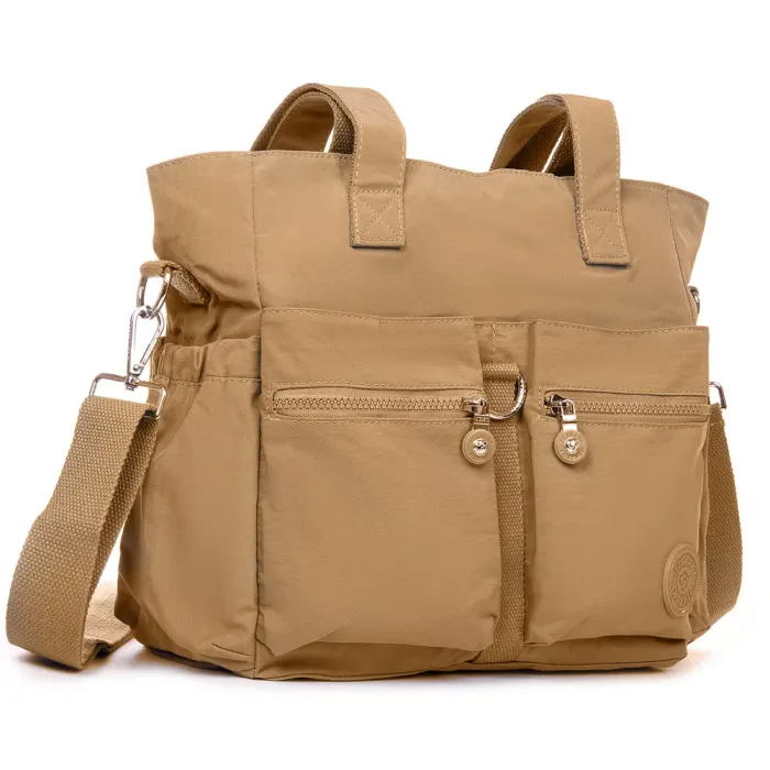 Сумка Женская Текстиль полиамид Jielshi 3755 yellow brown