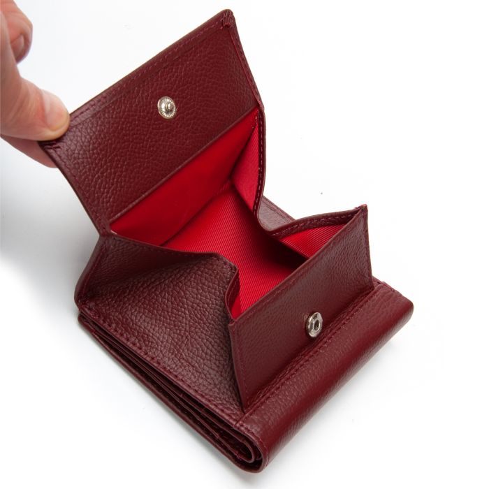 Кошелек Bright Женский кожа DR. BOND WS-219 wine red