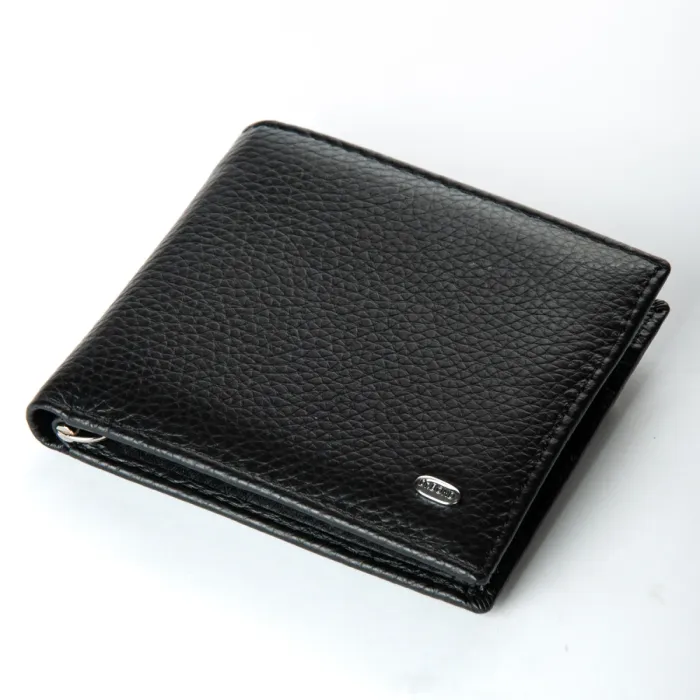 Кошелек Classic Мужской кожа DR. BOND MS-46B black