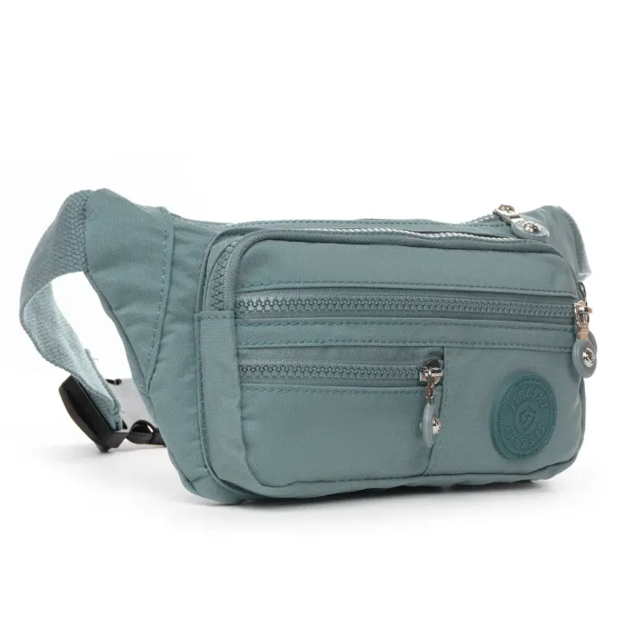 Сумка Женская Текстиль на пояс полиамид Jielshi ZT-002 b.blue