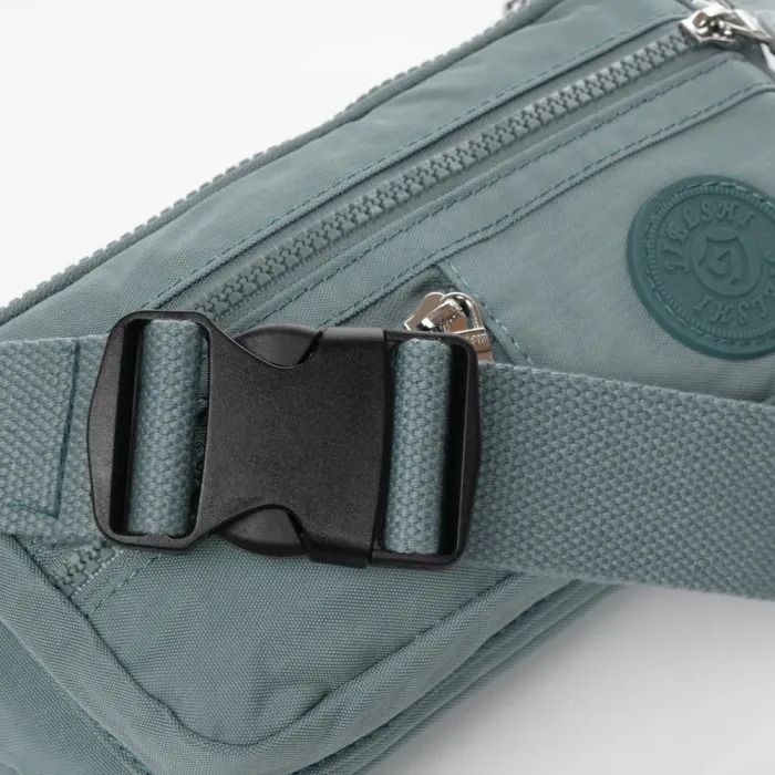 Сумка Женская Текстиль на пояс полиамид Jielshi ZT-002 b.blue