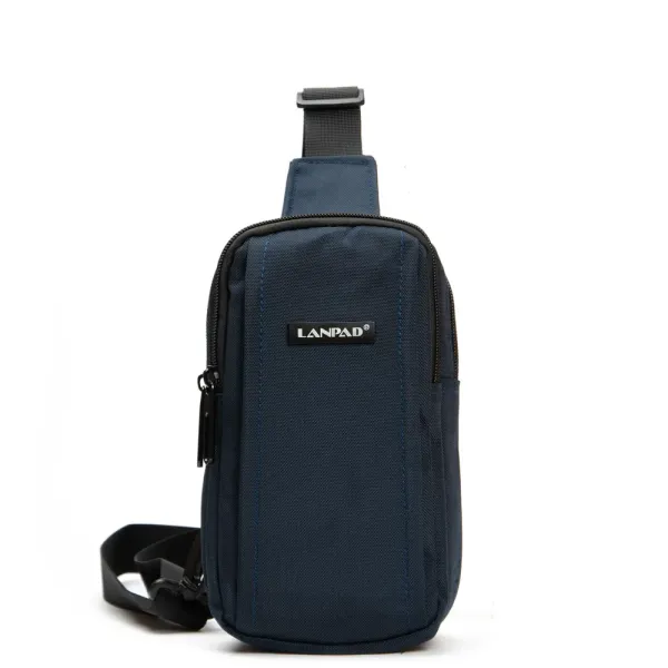 Сумка Мужская На Плечо нейлон Lanpad 6043 blue