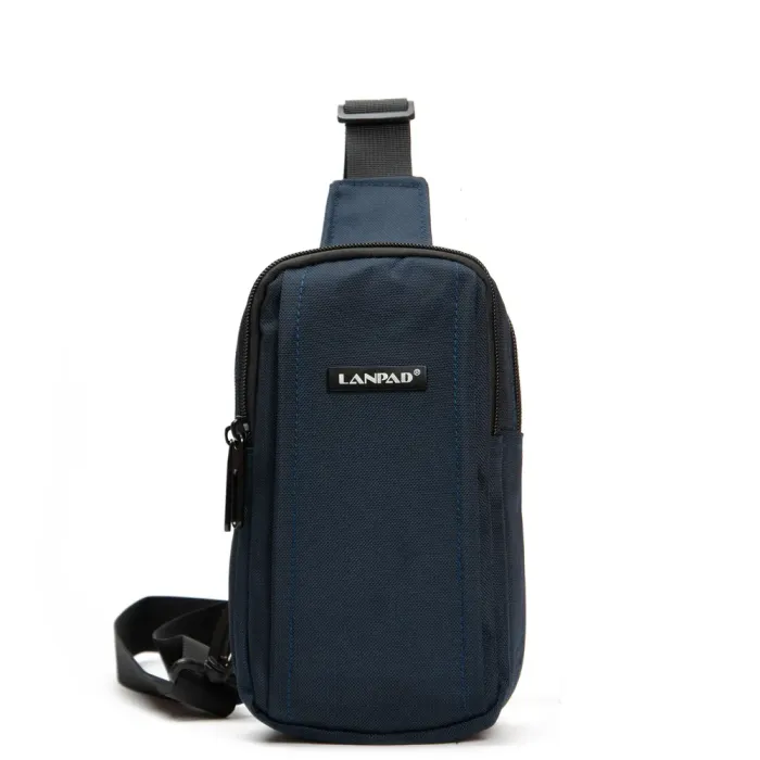 Сумка Мужская На Плечо нейлон Lanpad 6043 blue