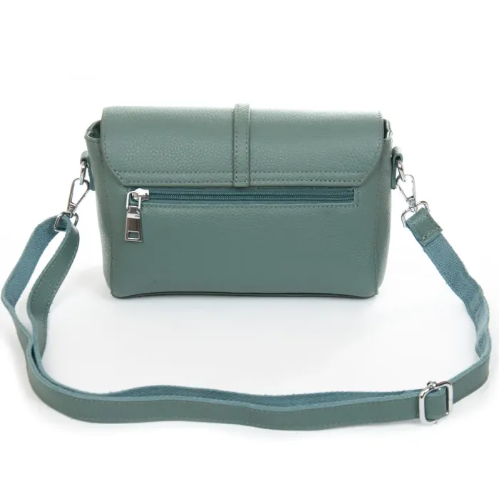 Сумка Женская Классическая кожа ALEX RAI 99121 blue green