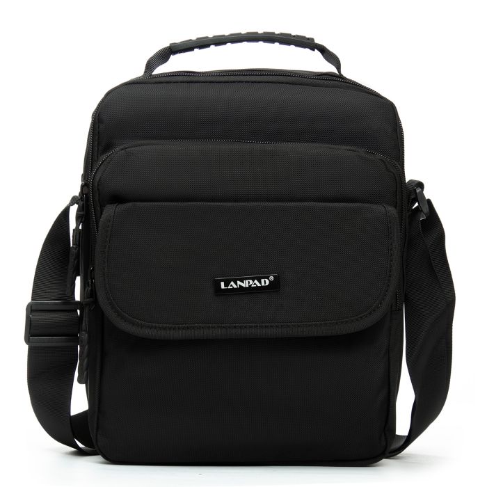 Сумка Мужская Планшет нейлон Lanpad A45010 black