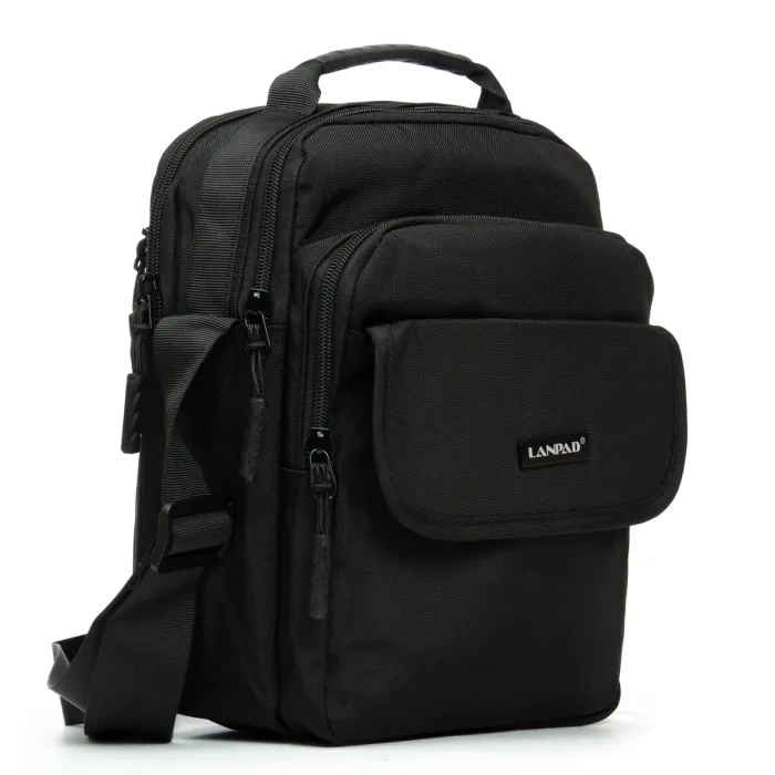 Сумка Мужская Планшет нейлон Lanpad A45010 black