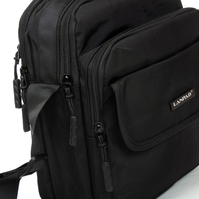 Сумка Мужская Планшет нейлон Lanpad A45010 black