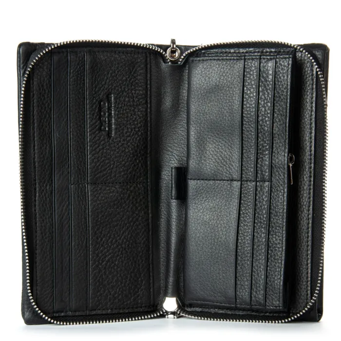 Кошелек Classic Мужской кожа DR. BOND MS-43B black