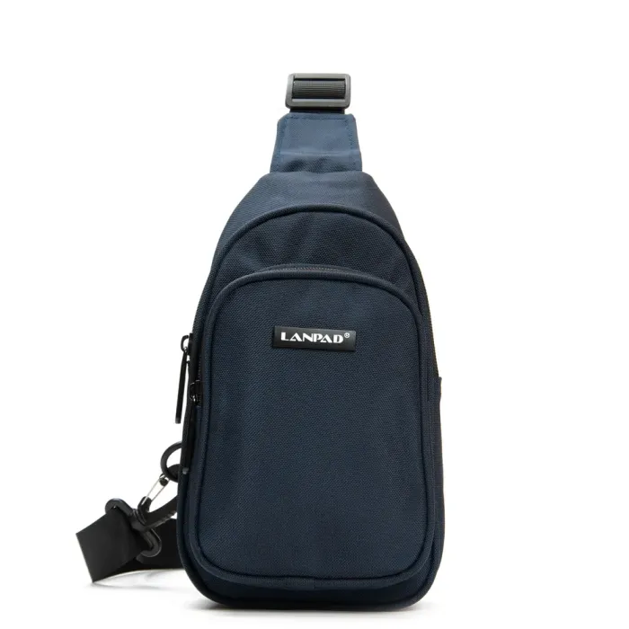 Сумка Мужская На Плечо нейлон Lanpad 63744 blue