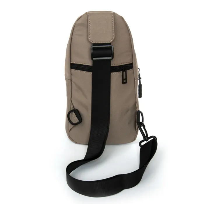 Сумка Мужская На Плечо нейлон Lanpad A4157 khaki бол