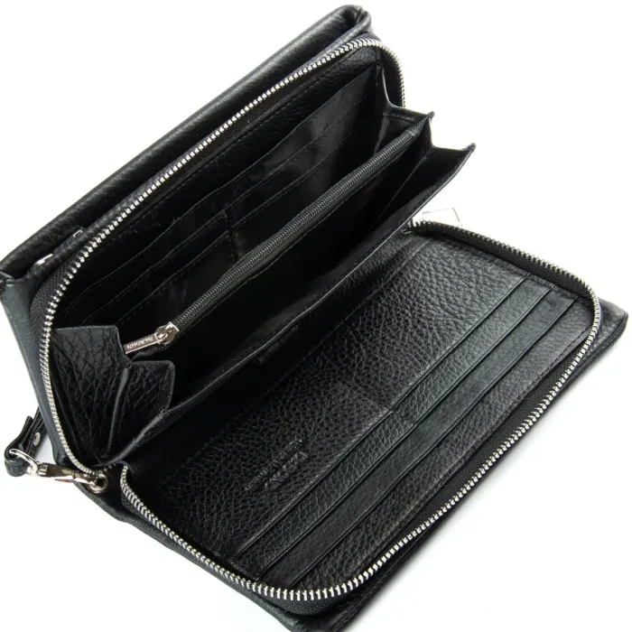 Кошелек Classic Мужской кожа DR. BOND MS-43B black