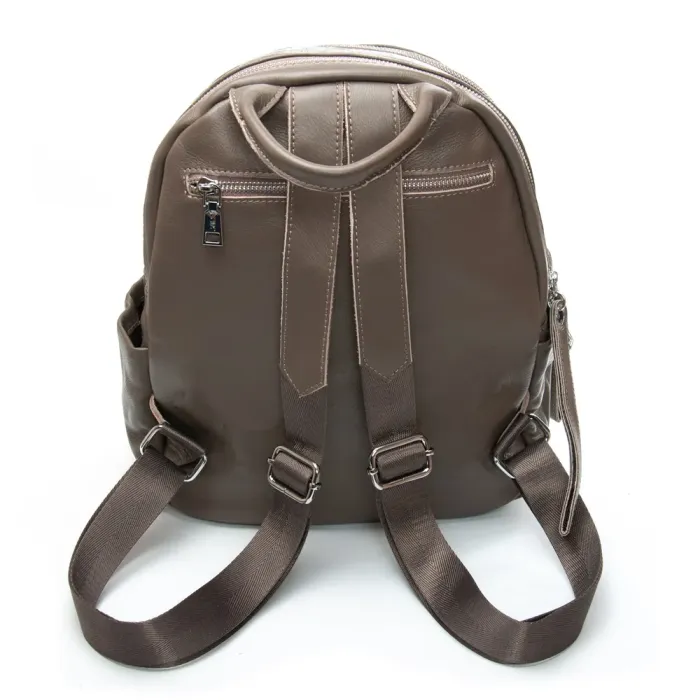 Сумка Женская Рюкзак кожа ALEX RAI 95518-9 khaki