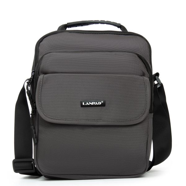 Сумка Мужская Планшет нейлон Lanpad A45010 gray