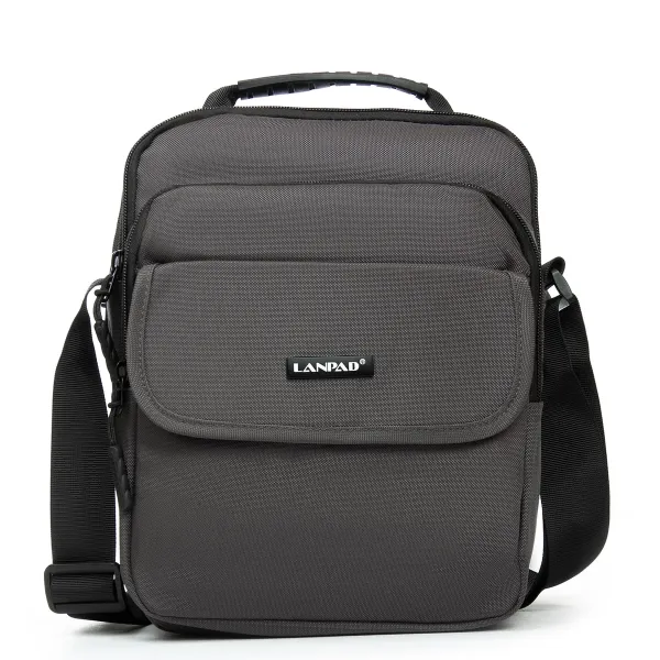 Сумка Мужская Планшет нейлон Lanpad A45010 gray