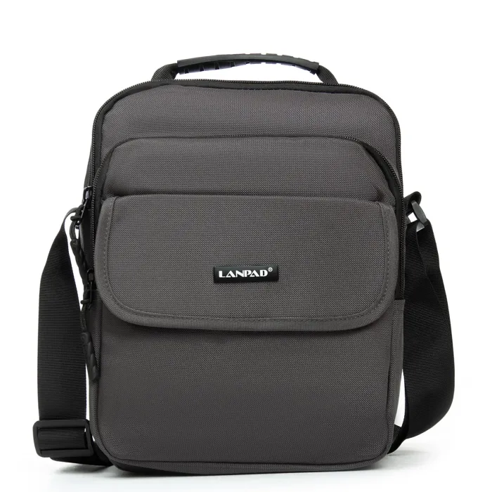 Сумка Мужская Планшет нейлон Lanpad A45010 gray