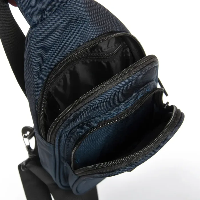Сумка Мужская На Плечо нейлон Lanpad 63744 blue