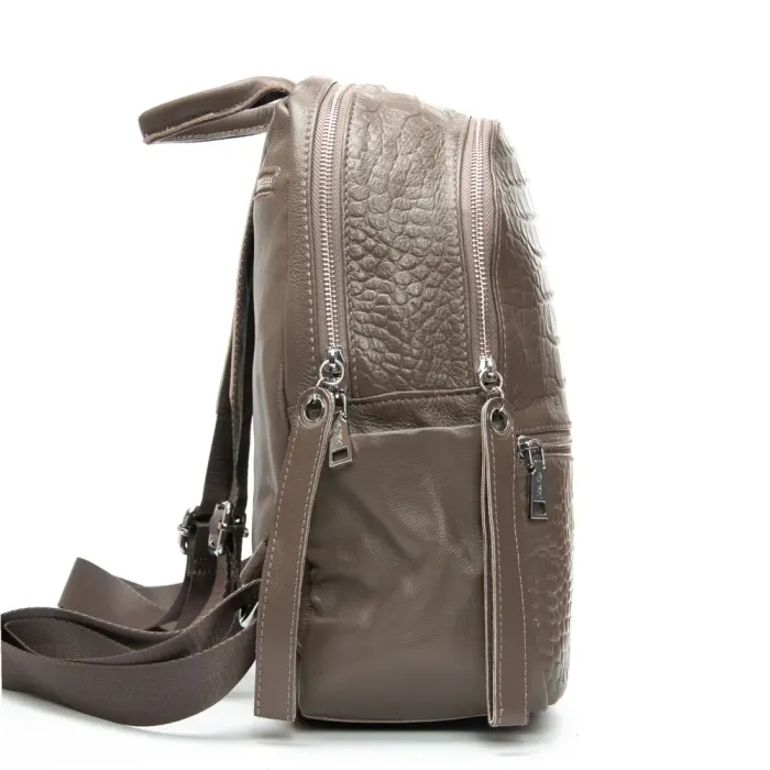 Сумка Женская Рюкзак кожа ALEX RAI 95518-9 khaki