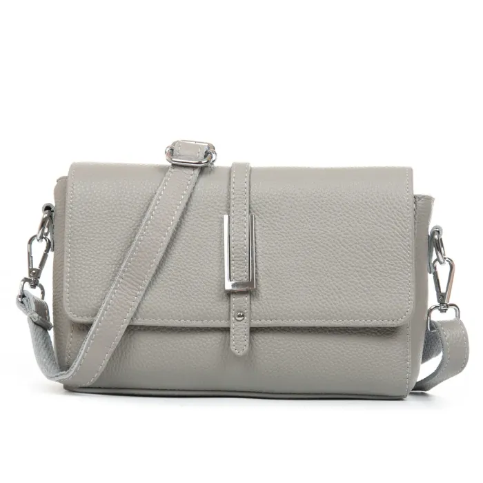 Сумка Женская Классическая кожа ALEX RAI 99121 l.gray