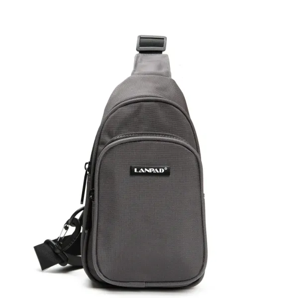 Сумка Мужская На Плечо нейлон Lanpad 63744 gray