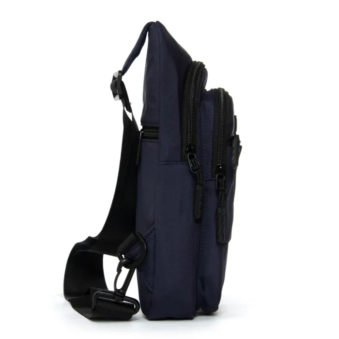 Сумка Мужская На Плечо нейлон Lanpad A4157 blue бол