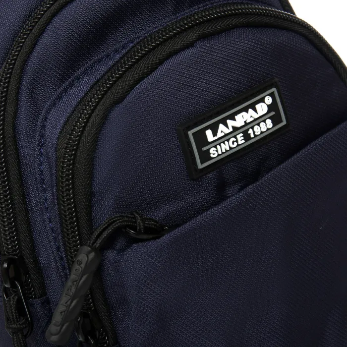Сумка Мужская На Плечо нейлон Lanpad A4157 blue бол