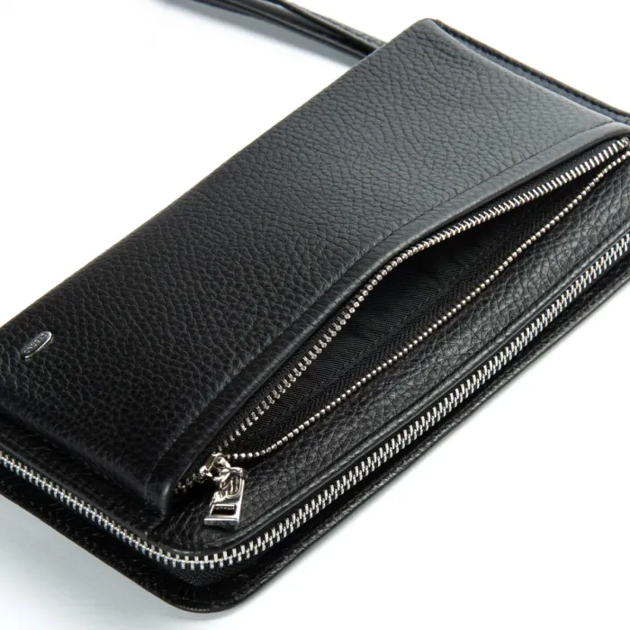 Кошелек Classic Мужской кожа DR. BOND MS-42B black