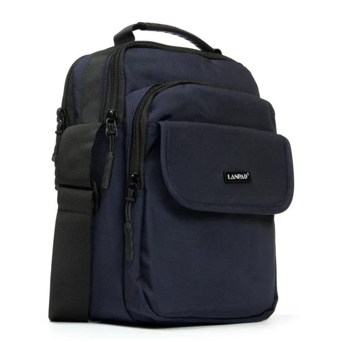 Сумка Мужская Планшет нейлон Lanpad A45010 blue