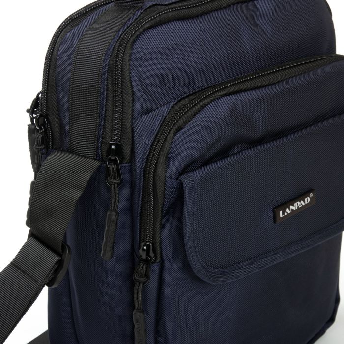 Сумка Мужская Планшет нейлон Lanpad A45010 blue
