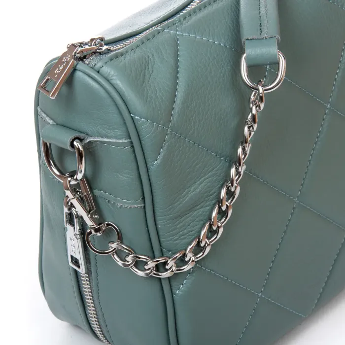 Сумка жіноча Класична шкіра ALEX RAI 2034-9 l-blue