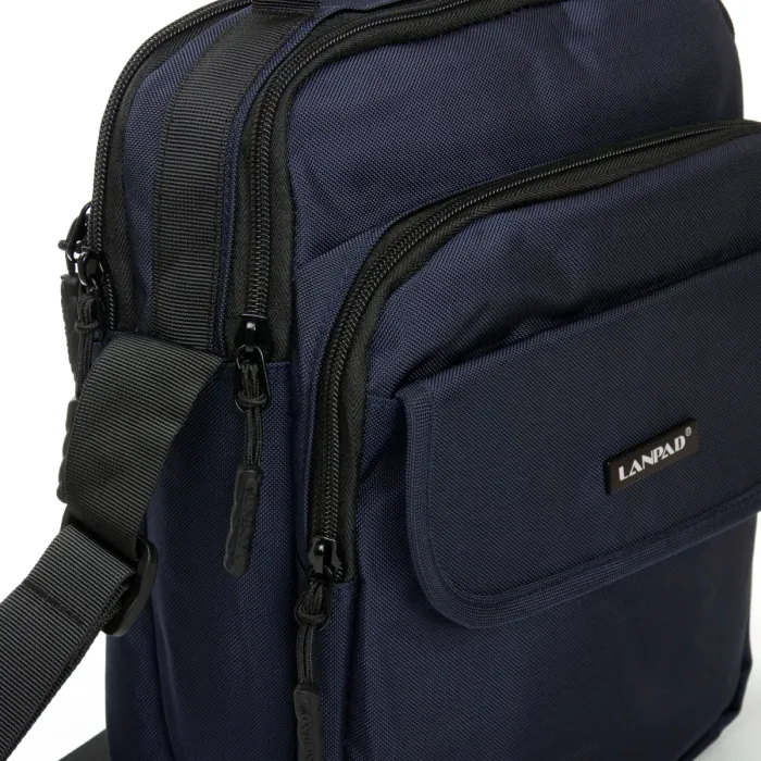 Сумка Мужская Планшет нейлон Lanpad A45010 blue