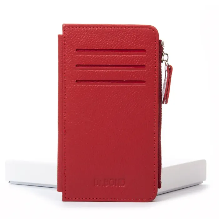 Гаманець Classic Жіноча шкіра DR. BOND WN-23-16 red