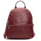 Сумка Женская Рюкзак кожа ALEX RAI 95518-9 bordo