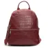 Сумка Женская Рюкзак кожа ALEX RAI 95518-9 bordo