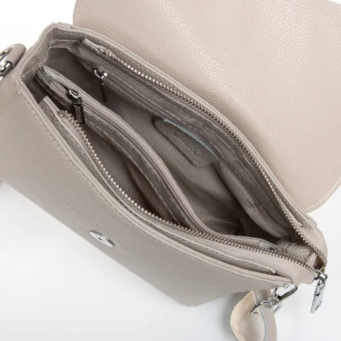 Сумка Женская Классическая кожа ALEX RAI 99121 beige