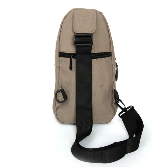 Сумка Мужская На Плечо нейлон Lanpad A4158 khaki бол