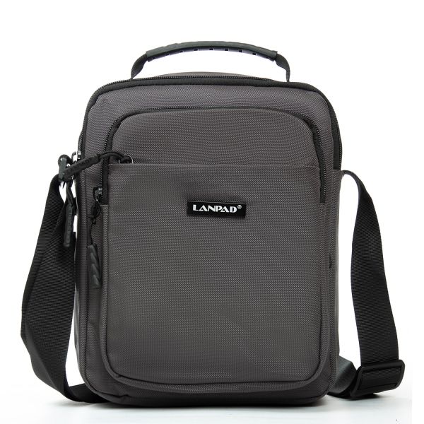 Сумка Мужская Планшет нейлон Lanpad 98101 gray