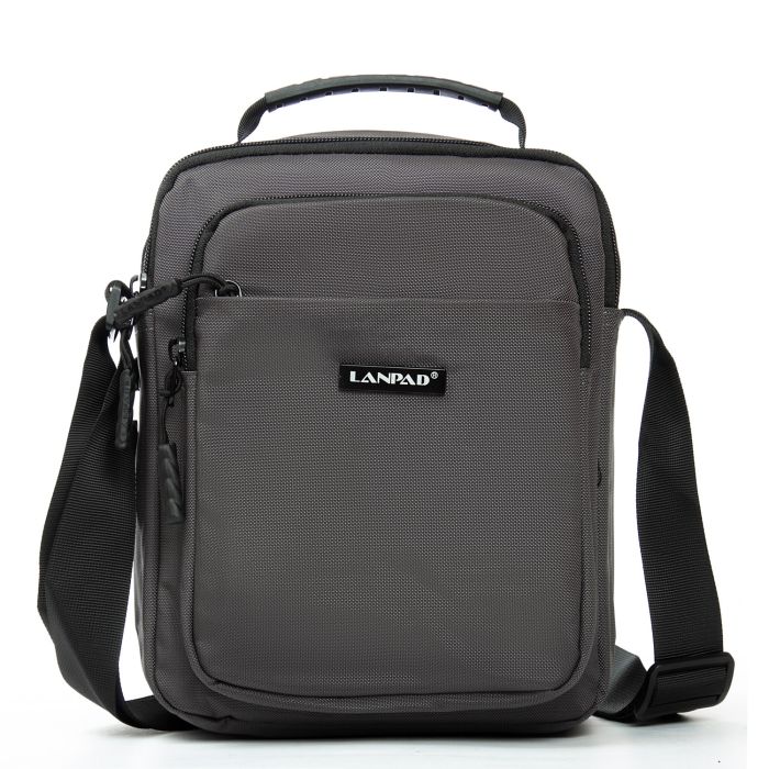 Сумка Мужская Планшет нейлон Lanpad 98101 gray