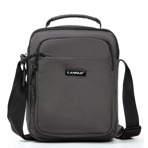 Сумка Мужская Планшет нейлон Lanpad 98101 gray