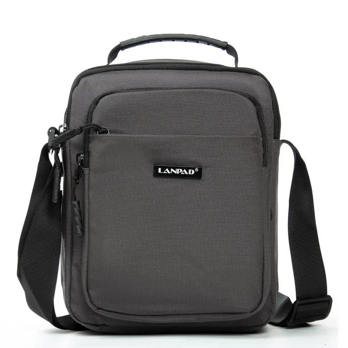 Сумка Мужская Планшет нейлон Lanpad 98101 gray