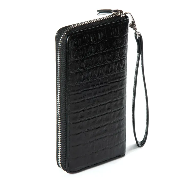 Кошелек Classic Мужской croco кожа DR. BOND MS-41CR1 black