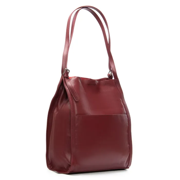Сумка Женская Классическая кожа ALEX RAI 2060-9 bordo