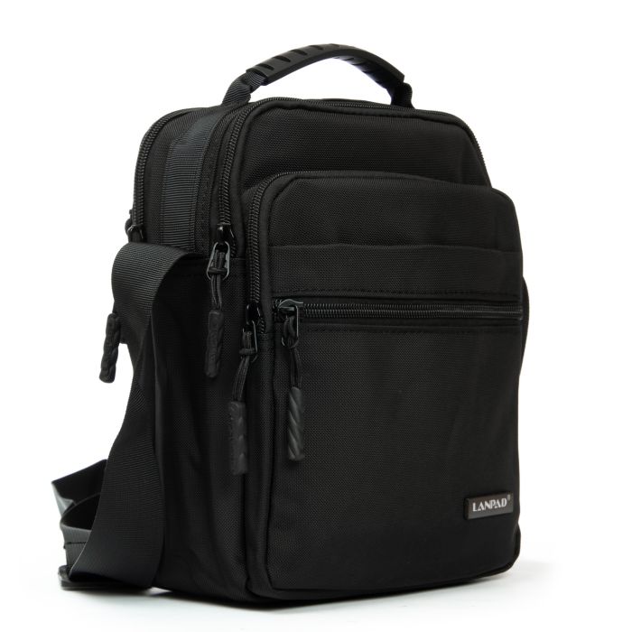 Сумка Мужская Планшет нейлон Lanpad A82091 black