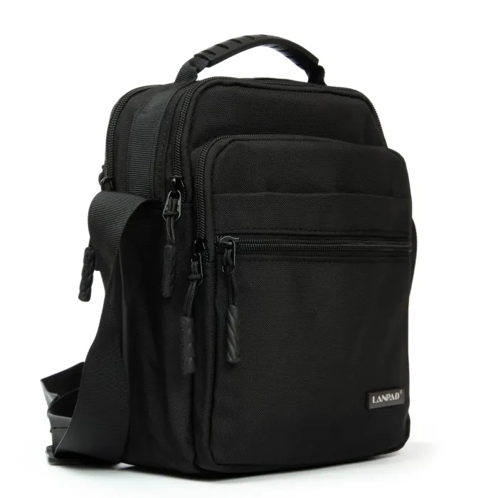 Сумка Мужская Планшет нейлон Lanpad A82091 black